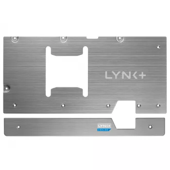 LYNK+ 5090 Plate Kit GPU hátlap Palit/Gainward RTX 5090-hez - ezüst