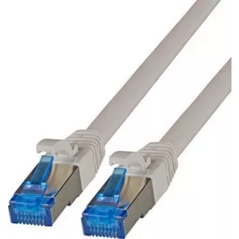 IT-BUDGET Full Copper Premium patchkábel - Super Flex TPE - Cat.6A - 500MHz - LSZH - PoE+ - AWG 27 - szürke - 1,50 m