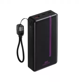 Rivacase VA2312 Power Bank 20000 mAh 22,5W fekete