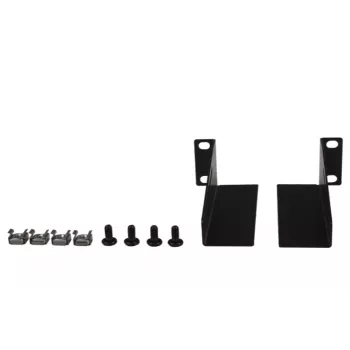 Rockstable 10 inch L szerelősínek - rack polckészlet - fekete - SPCC acél - 1U - ovális - 25,4 cm (10 inch) (RS10-33L)