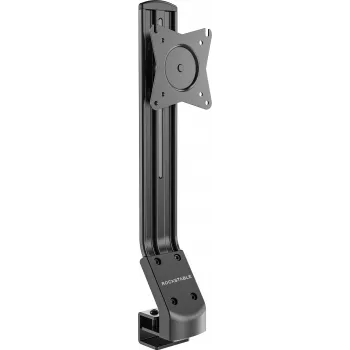 Rockstable RS-MM004 prémium egymonitoros tartó - asztali bilincs / átvezetéses tartó - 8 kg - 33 cm (13 inch) - 81,3 cm (32 inch) - 100 x 100 mm - fekete