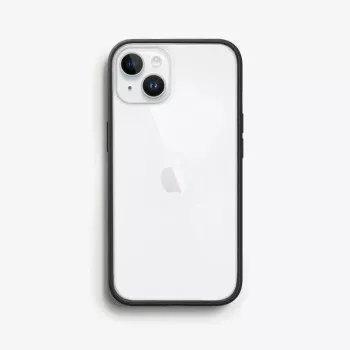 Woodcessories Clear Case iPhone 14 Plus fekete
