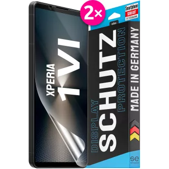 smart.engineered se 3D Screen Protector Film for Sony Xperia 1 VI, Clear, 2 Pieces (SE0-F0101-0513-24-M)