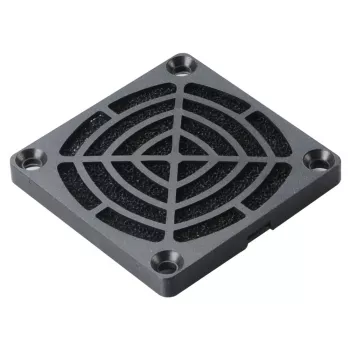 Akasa GRM60-30 60mm ventilátorszűrő készlet - fekete nylon háló, mosható, ventilátorvédő ráccsal