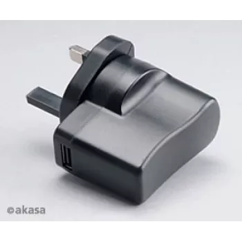 Akasa USB utazó töltő - tápegység (USB) - fehér