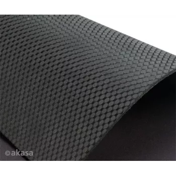 Akasa AK-MPD-03YL mintás gumi játékos egérpad - sárga/fekete, 320x270x3 mm