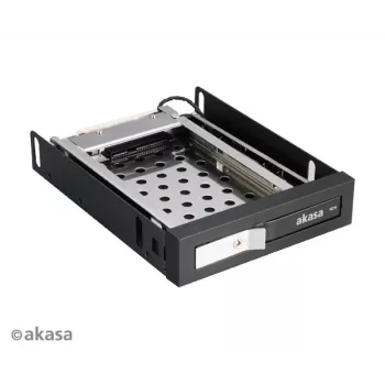 Akasa AK-IEN-08 2.5 inch to 3.5 inch Drive Bay Adapter - SATA III 6 Gbit/s - Plastic/Stainless Steel - Black