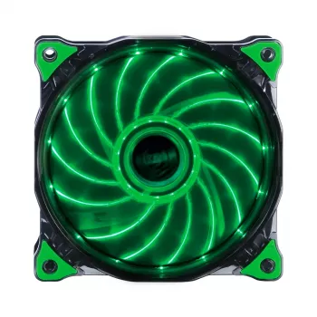 Akasa Vegas AK-FN091-GN 120 mm zöld LED házventilátor