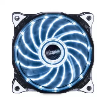Akasa Vegas AK-FN091-WH 120 mm házventilátor - fehér LED