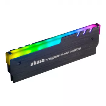 Akasa AK-MX248 Vegas RAM Mate címezhető RGB hűtőborda - fekete