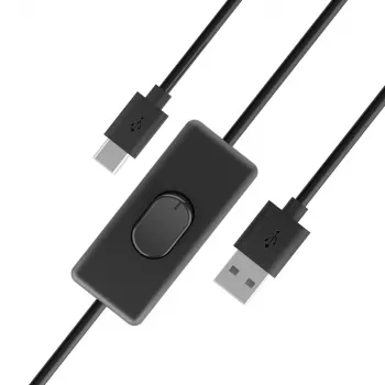 Akasa AK-CBUB57-15BK USB 2.0 kábel - USB-A – USB-C - 1,5 m - fekete