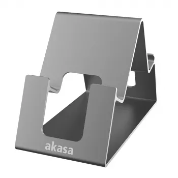 Akasa Aries Pico alumínium telefon- és táblagép-állvány szürke