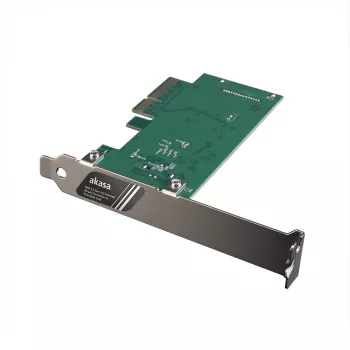 Akasa AK-PCCU3-08 USB Type-C PCIe alacsony profilú PCIe 3.0 SATA 15-pin PC