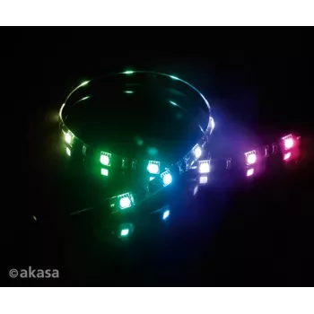 Akasa Vegas MB RGB LED szalag fény V2 OEM csomag 4-pin adapter nélkül
