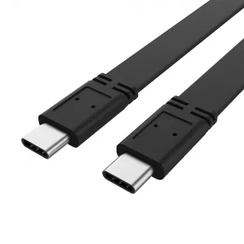 Akasa AK-CBUB60-10BK USB-C – USB-C kábel 1m USB 3.2 Gen 2x2 20Gbps fekete