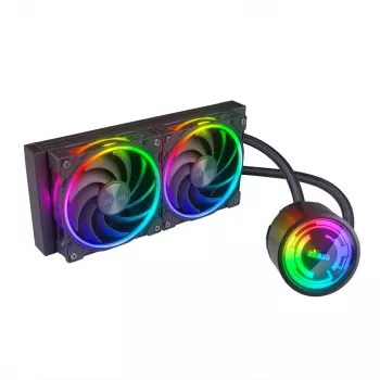 Akasa SOHO 240 All-in-One folyadékhűtő, 120 mm, fekete