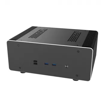 Akasa Maxwell Pro Plus Mini-ITX ventilátor nélküli ház Intel LGA 1700 fekete
