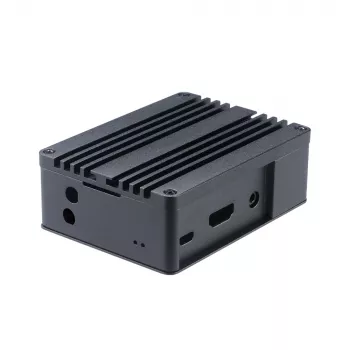 Akasa Raspberry Pi Model 3B+/B alumíniumház - fekete