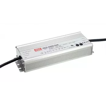 Mean Well HLG-320H-24B 320W 24V LED-meghajtó IP67 tompítható