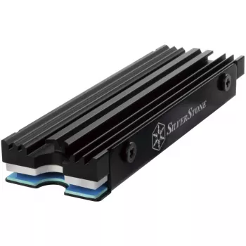 SILVERSTONE TECHNOLOGY SST-TP07B M.2 SSD hűtő fekete