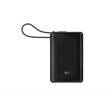 Silicon Power CP10 10000mAh PD USB-A 2xUSB-C powerbank, fekete