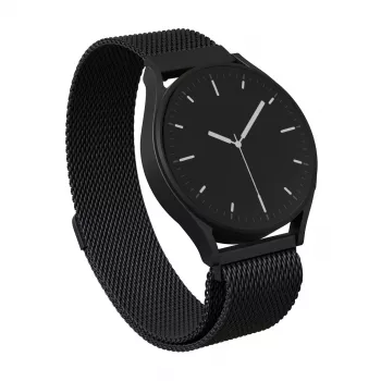 BURGA Metal Mesh Band univerzális óraszíj 20 mm fekete