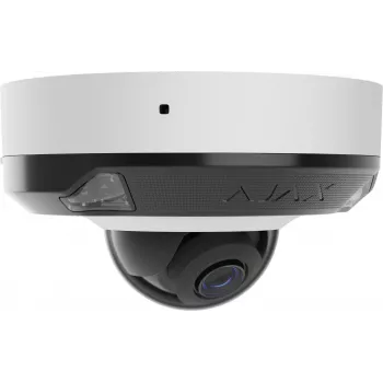 AJAX DomeCam Mini HL 5MP 4mm fehér IP65 PoE biztonsági kamera