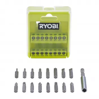 Ryobi RAK17SD 17 részes csavarhúzó-betétkészlet