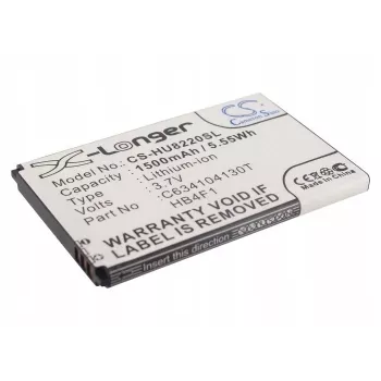 CAMERON SINO csere akkumulátor BL161 HB4F1 HWBAF1 BLT005 Huawei U8230 Lenovo A1-hez (CS-HU8220SL) - 1500mAh 3,7V Li-Ion