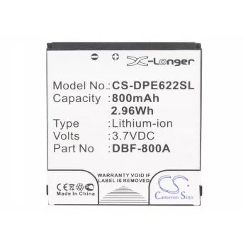 CAMERON SINO csere akkumulátor DBF-800A/800B/800C/800D/800E Doro PhoneEasy 622 606 520 621 613 631-hez - CS-DPE622SL