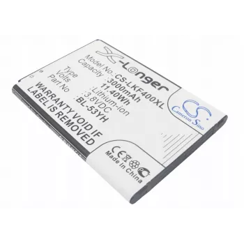 Cameron Sino BL-53YH csere akkumulátor LG G3-hoz (3000mAh)