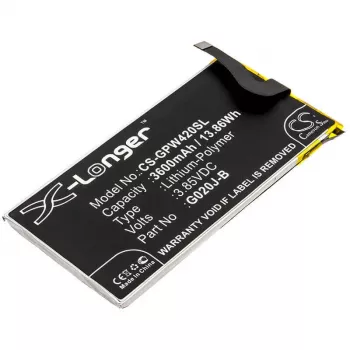 CAMERON SINO akkumulátor G020J-B Google Pixel 4 XL 4XL G020P 3600mAh / CS-GPW420SL