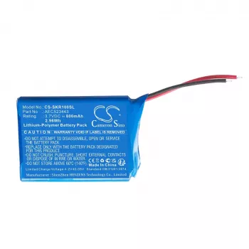 Cameron Sino CS-SKR100SL Replacement Battery for Skullcandy 2XL Ringer Soundmine X7rgfz-842 (1000mAh, 3.7V, Li-Po)