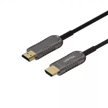 UNITEK Premium HDMI 60m aktív optikai kábel - fekete