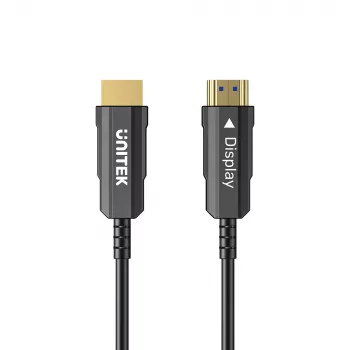 UNITEK C11072BK-30M HDMI 2.0 aktív optikai kábel 4K 60Hz 30m fekete