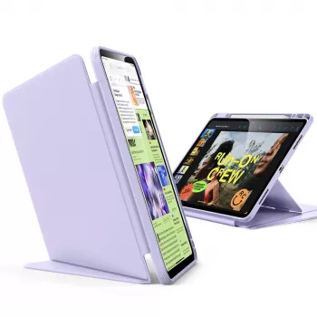 ESR Flip Hybrid Case for iPad Air 13-inch (M2 2024) - Purple