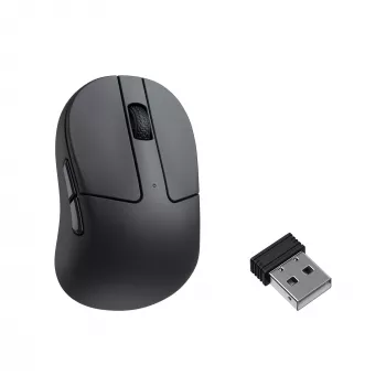 Keychron M4-A23 PixArt 3950 8K vezeték nélküli gamer egér fekete