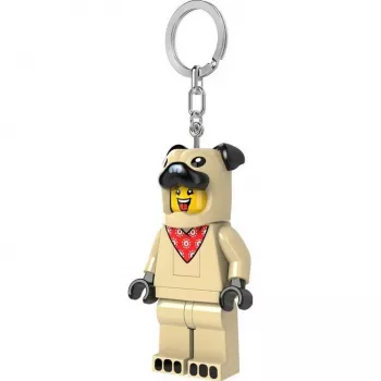 LEGO Minifigures mopsz kulcstartó LED lámpával LGL-KE213H
