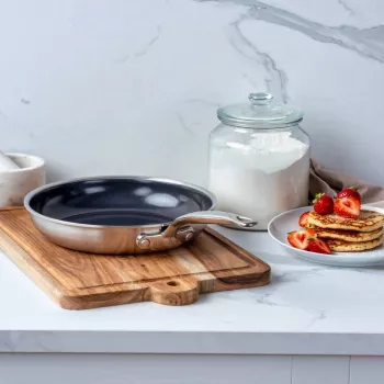 GreenPan Premiere serpenyő 20 cm rozsdamentes acél (CC003816-001)