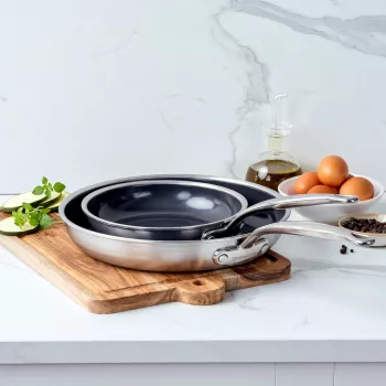 GreenPan Premiere serpenyőkészlet 2 részes, 20+28 cm rozsdamentes acél