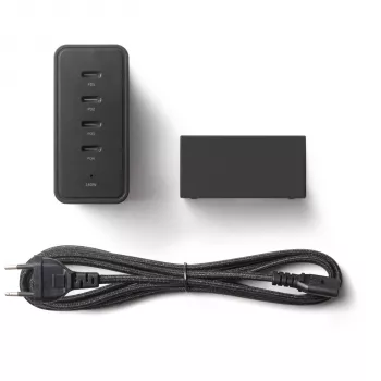 Native Union 140W Type-C PD GaN gyors asztali töltő fekete
