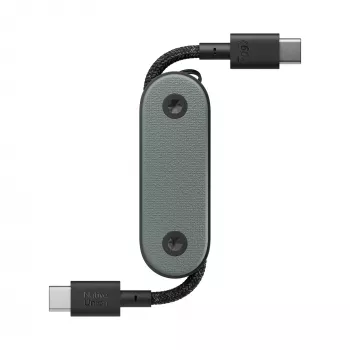 Native Union Pocket Cable USB-C - USB-C 17 cm Slate Green
