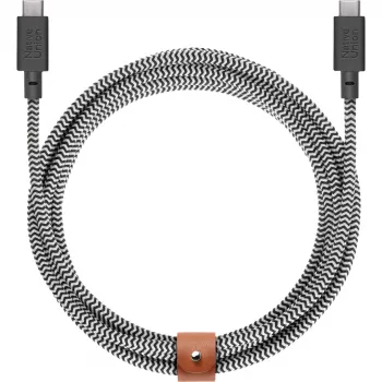 Native Union Belt Cable XL USB-C - USB-C 3m Zebra 100W