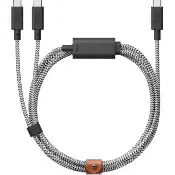 Native Union Belt Cable 140W USB-C - USB-C 2m Zebra