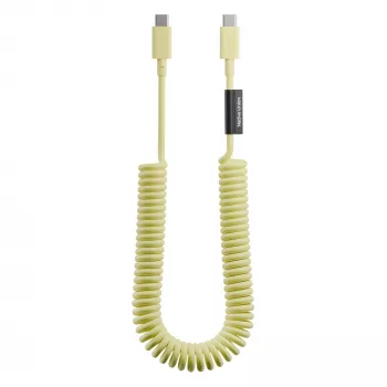Native Union Pop Cable USB-C–USB-C 2,4 m 60W Lemon