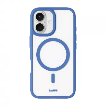 LAUT Huex Protect tok iPhone 16 Plus készülékhez, kék