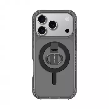 AMAZINGTHING Titan Pro Grip Ring Set tok iPhone 17 Pro készülékhez, MagSafe-kompatibilis, fekete