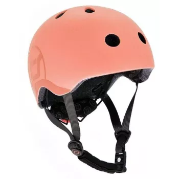 Scoot & Ride sisak S-M Peach gyerek multisport sisak
