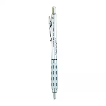 Pentel nyomós ceruza 0,5 mm metál ezüst