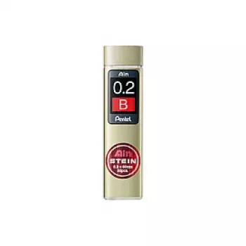 Pentel Ain Stein mechanikus ceruzabetét 0,2 mm B keménység 20 betét fekete